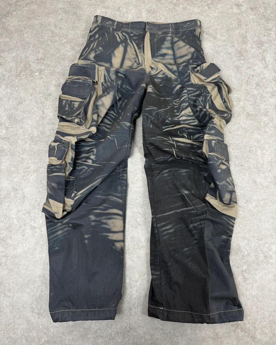 Diesel Diesel Navy Multi Pockets Contemporary Splash Cargo Pants Size US 32 / EU 48 - 4 Thumbnail