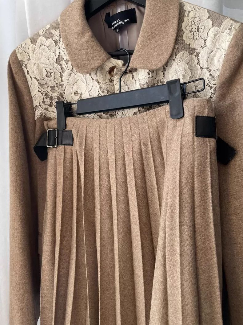 Comme des Garcons Comme des Garçons Medieval Women's Lace Pattern Long Sleeve Size M / US 6-8 / IT 42-44 - 6 Thumbnail