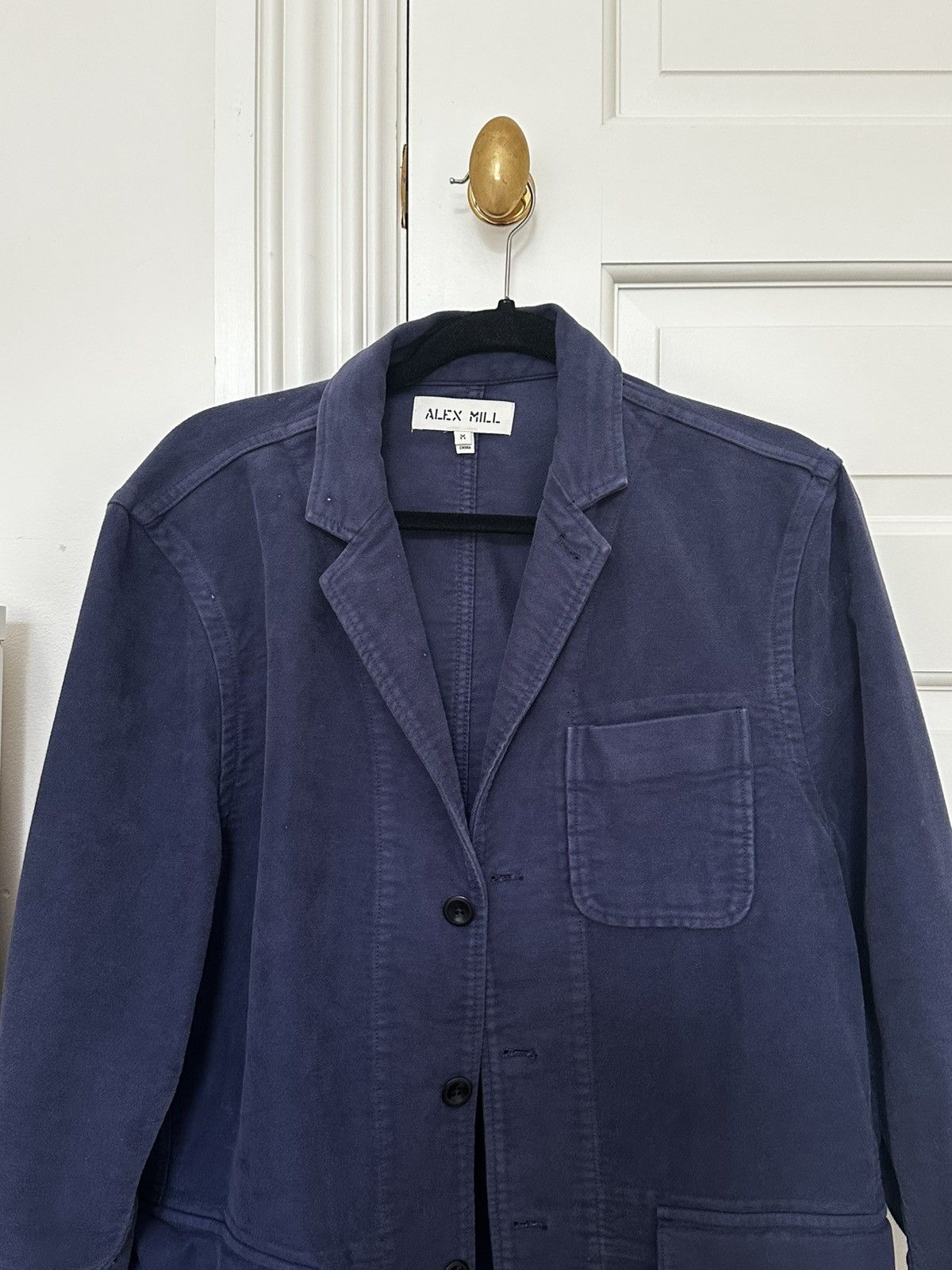 Alex Mill Blue Alex Mill Work Jacket Blazer Size US M / EU 48-50 / 2 - 2 Thumbnail