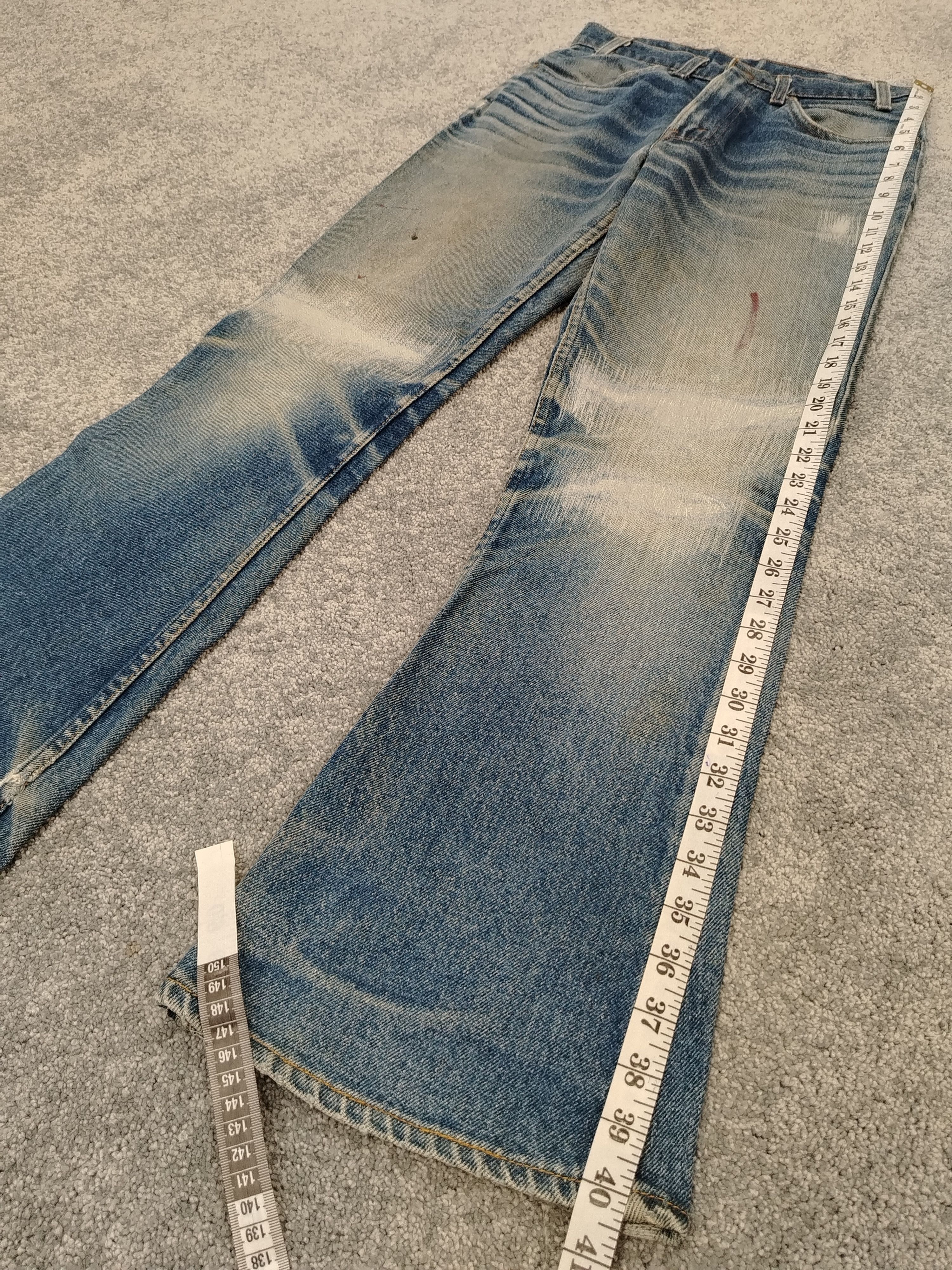 Levi's Levis 646 Jeans Flare Bell Bottom Vintage Size US 28 / EU 44 - 15 Thumbnail