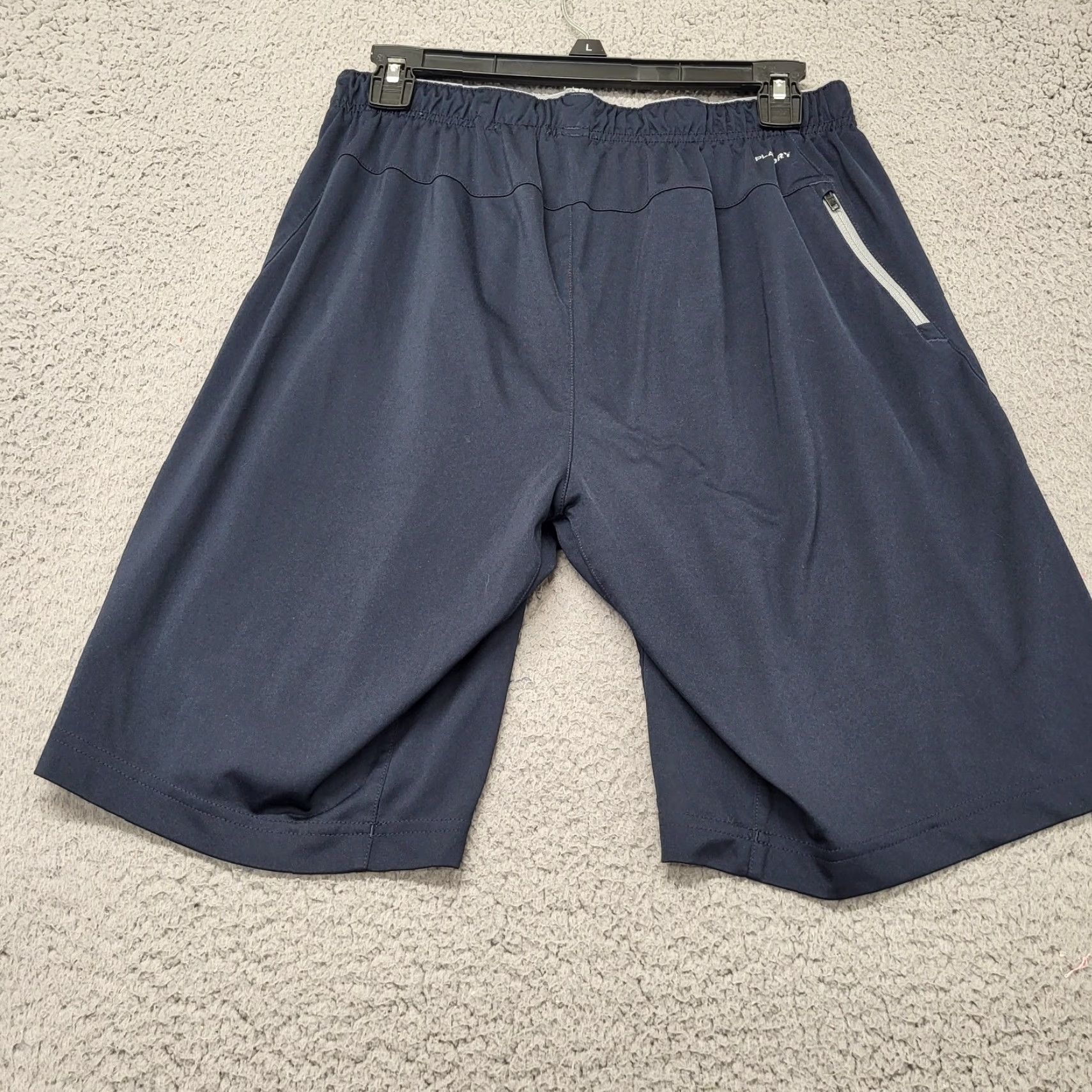 Reebok Reebok Shorts Men Size Medium Regular Navy Blue Play Dry Basketball Sports Activewear Shorts Size US 31 - 2 Thumbnail