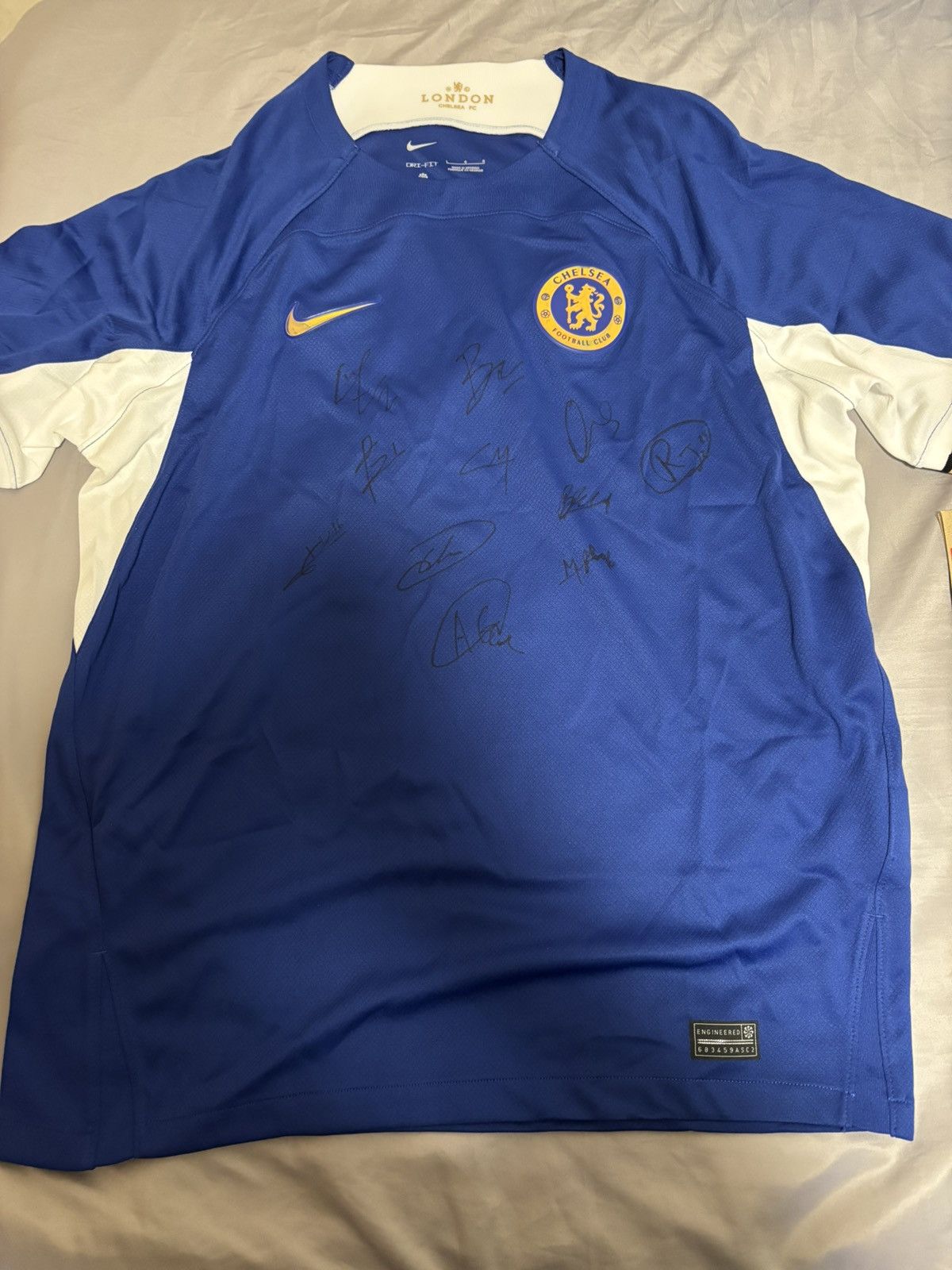George Chelsea signed shirt Size US L / EU 52-54 / 3 - 1 Thumbnail