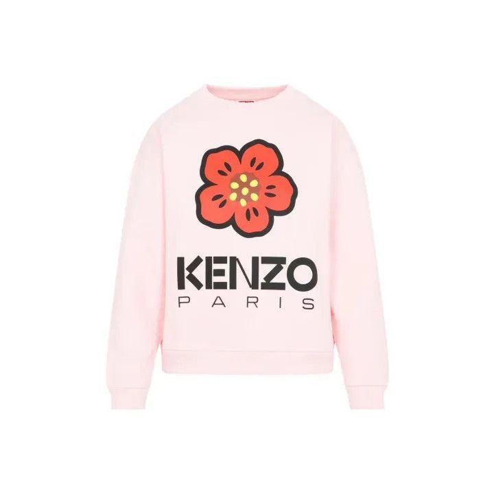 Kenzo KENZO Floral Logo Crewneck Sweatshirt for Women -2507 Size XS / US 0-2 / IT 36-38 - 1 Thumbnail