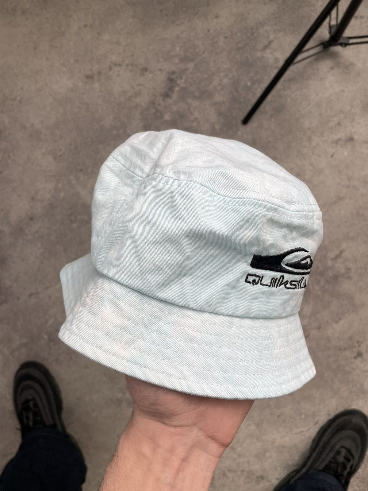 Quiksilver × Vintage Quiksilver vintage bucket hat panama cap hat Size ONE SIZE - 3 Thumbnail