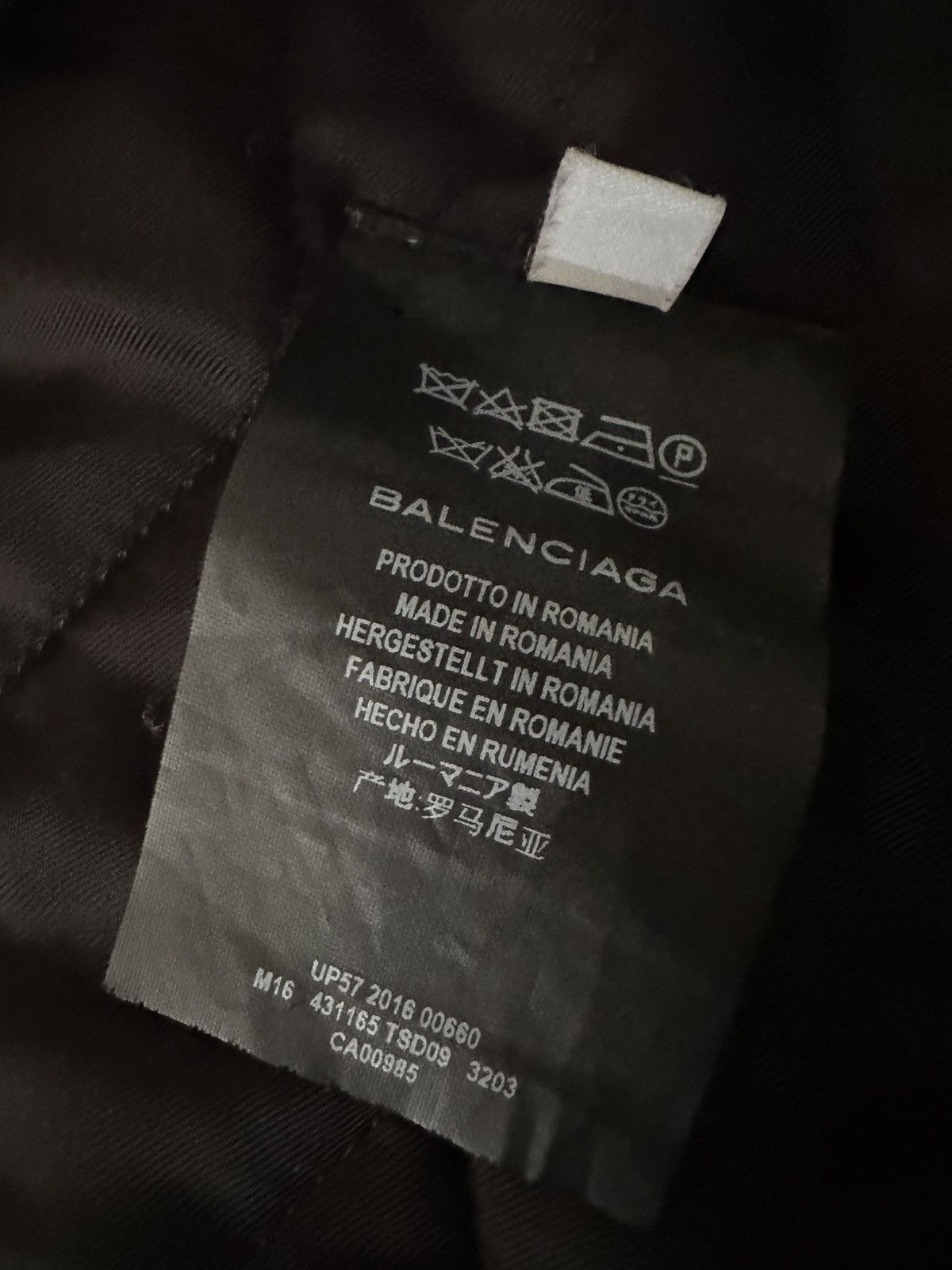 Balenciaga Balenciaga 2016 pre Fall Military parka sz46 oversized Size US S / EU 44-46 / 1 - 17 Thumbnail