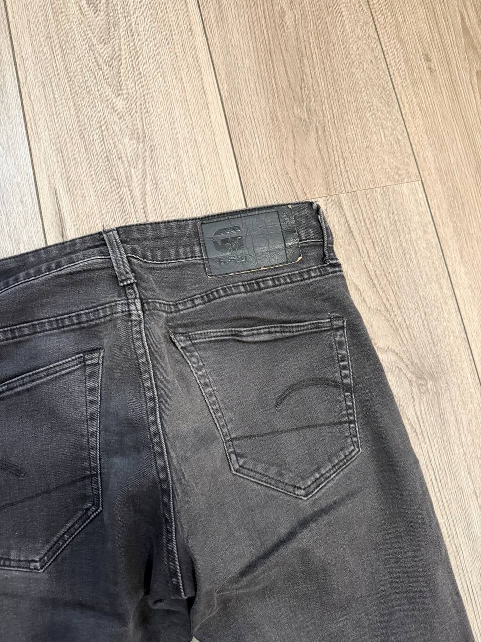 G-Star g-star raw mens 3301 slim denim jeans W29 L32 Black Size US 29 - 6 Thumbnail