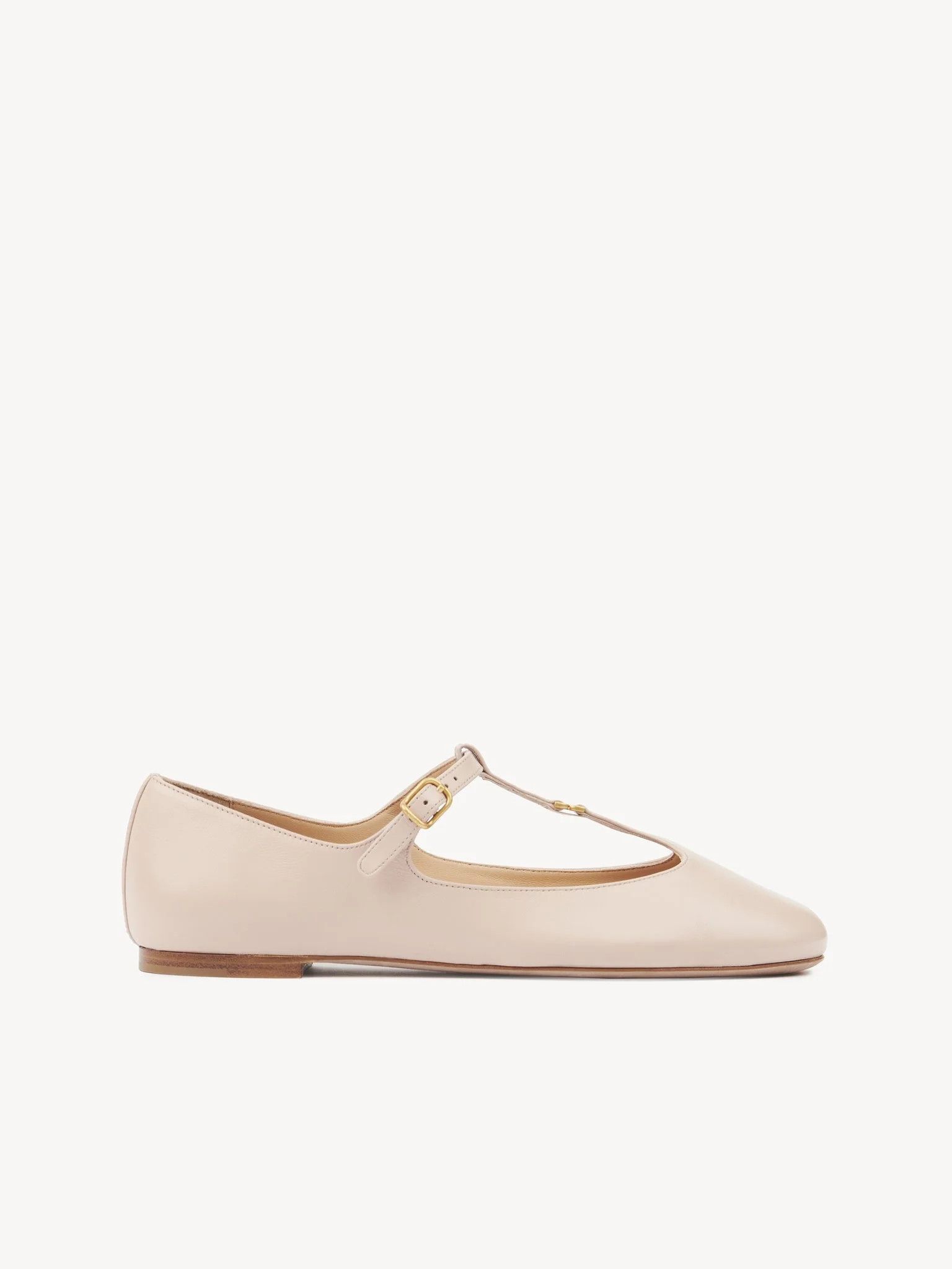 Chloe o1loc1c0226 Marcie Ballerina Flats in Blush Pink Size US 9 / IT 39 - 1 Thumbnail