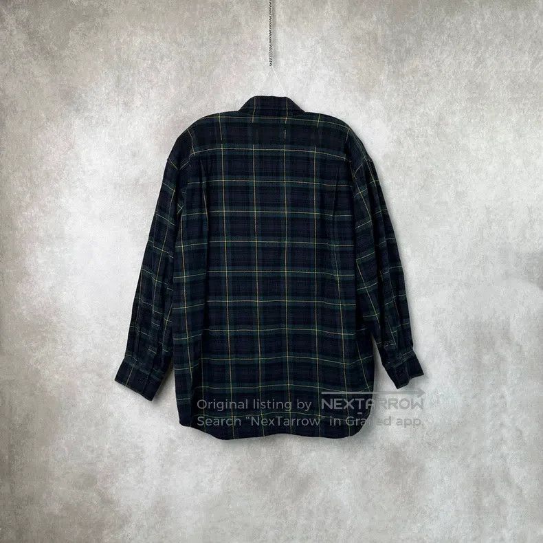 Balenciaga Balenciaga Back Logo Checkered Shirt Size XS / US 0-2 / IT 36-38 - 3 Thumbnail