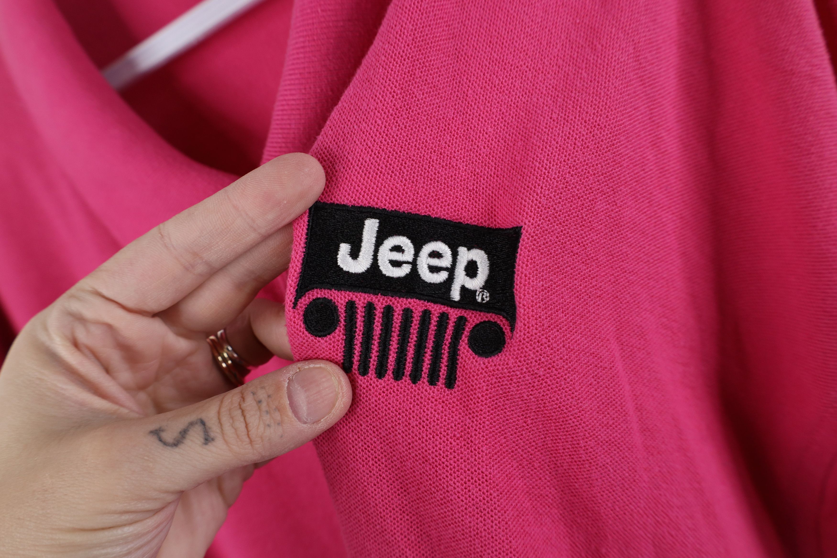 Vintage Vintage 90s Y2K Motors Car Collared Golf Polo Shirt Pink Size US XXL / EU 58 / 5 - 5 Thumbnail