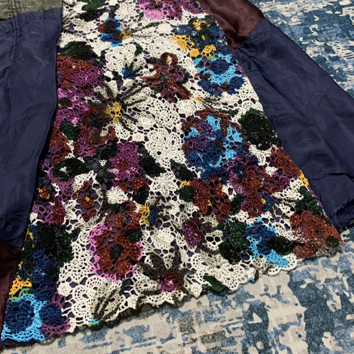 Designer × Japanese Brand Pétale patchwork skirt Size 29" - 3 Thumbnail