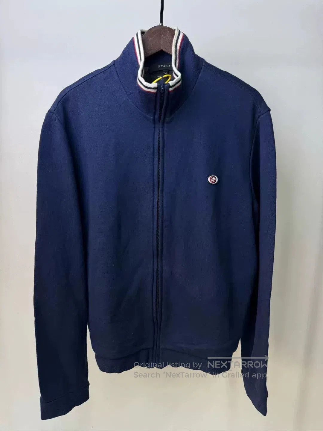 Gucci gucci striped logo collared jacket. Size US XXL / EU 58 / 5 - 1 Thumbnail