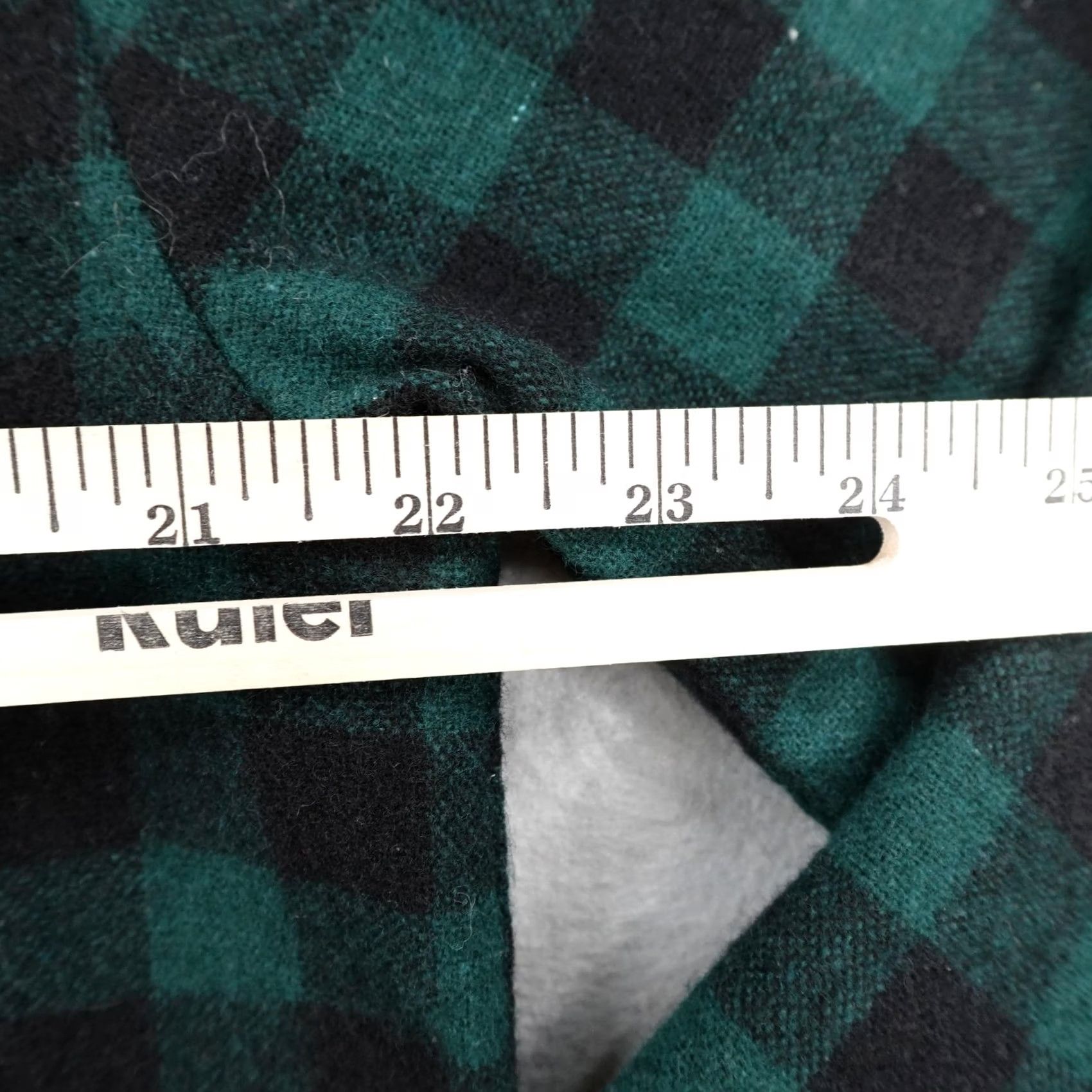 Vintage VINTAGE the Denver Shirt Mens L Green Black Plaid Flannel Wool Blend Button Size US L / EU 52-54 / 3 - 5 Thumbnail