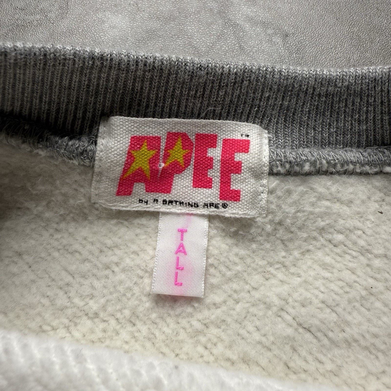 Bape Vintage 2000s BAPE AAPE Star Pattern Sweatshirt Medium Size M / US 6-8 / IT 42-44 - 4 Thumbnail