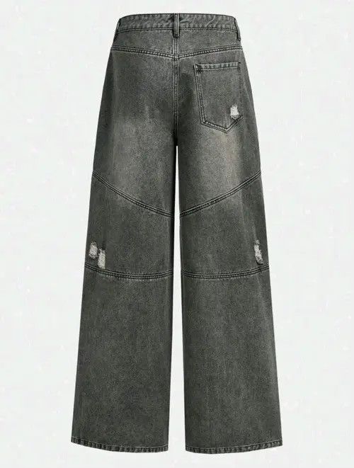VIBE Wide Leg Baggy Jeans Size US 32 / EU 48 - 4 Thumbnail