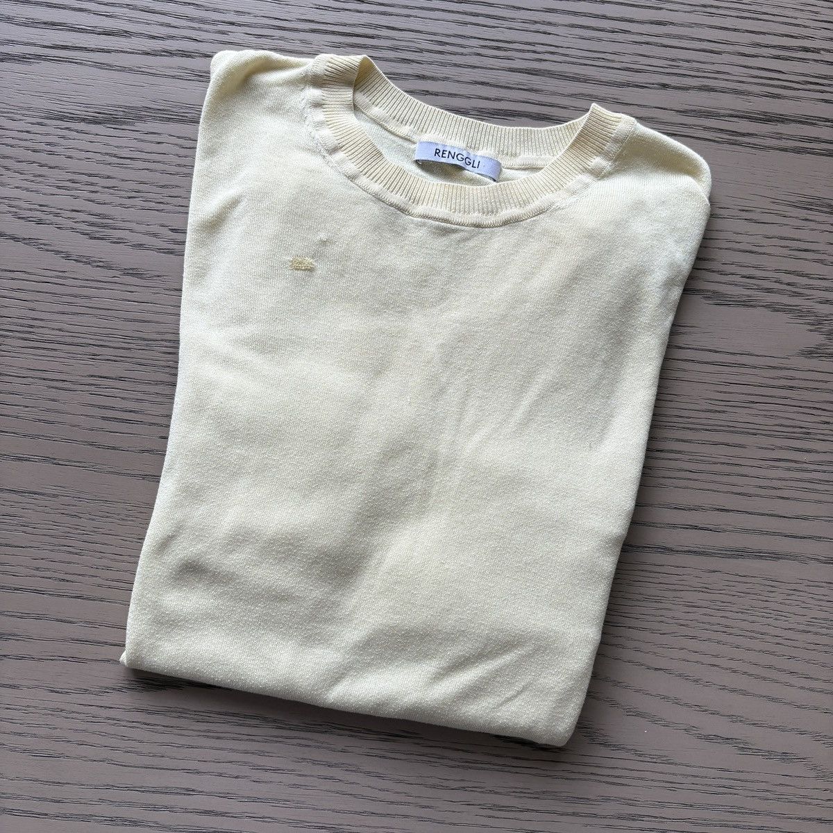 Renggli Crewneck Sweater in Butter Yellow