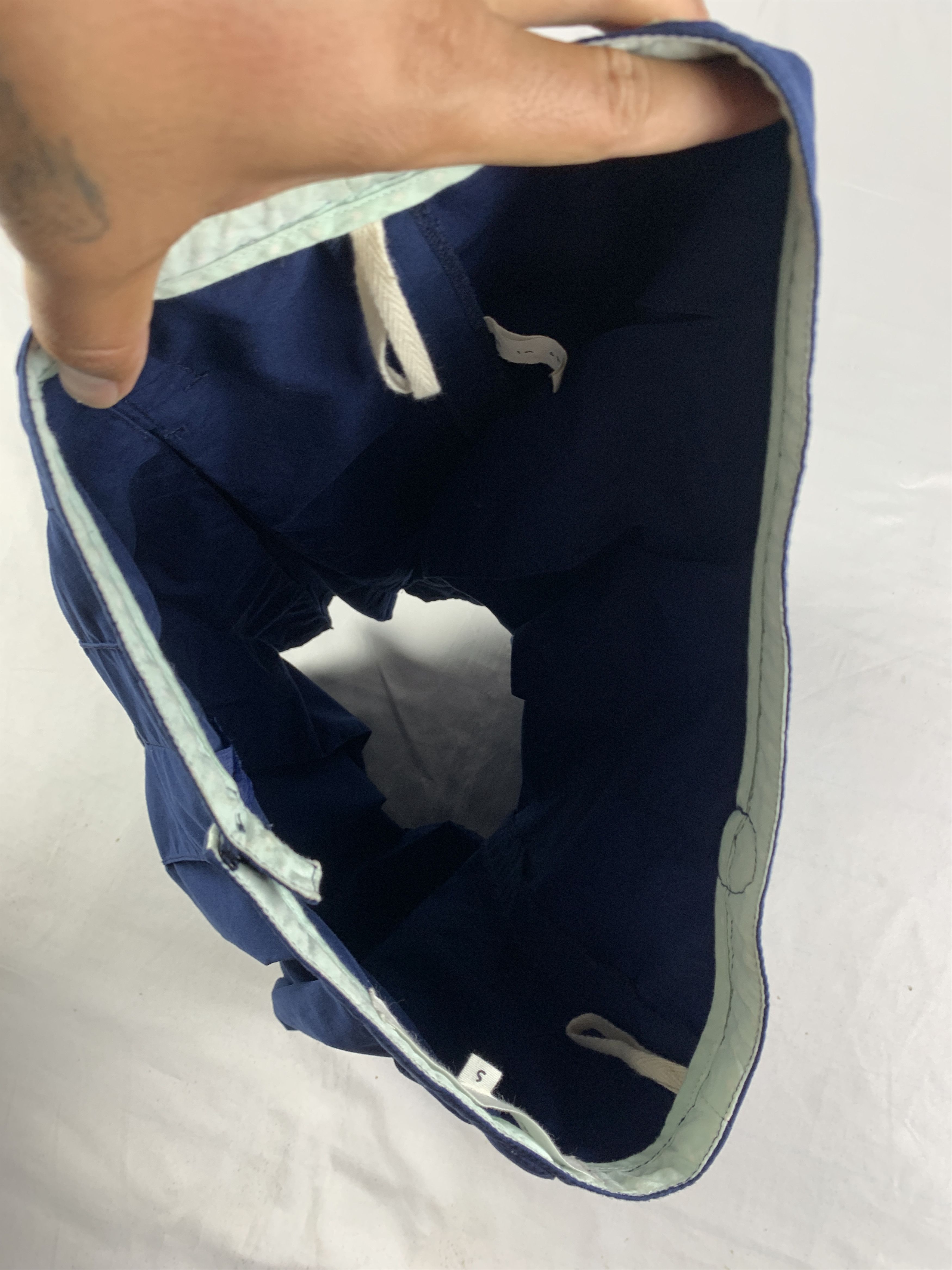 Japanese Brand a la sha Navy Pleated Embroidered Mini Skirt (S/28) Size 28" / US 6 / IT 42 - 14 Thumbnail