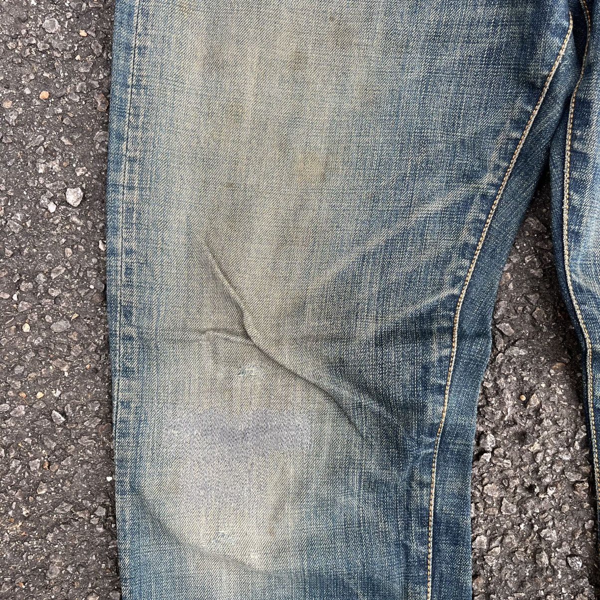 Japanese Brand Japanese Selvedge Denim Rusty Distressed Red Line Jeans Size US 34 / EU 50 - 5 Thumbnail