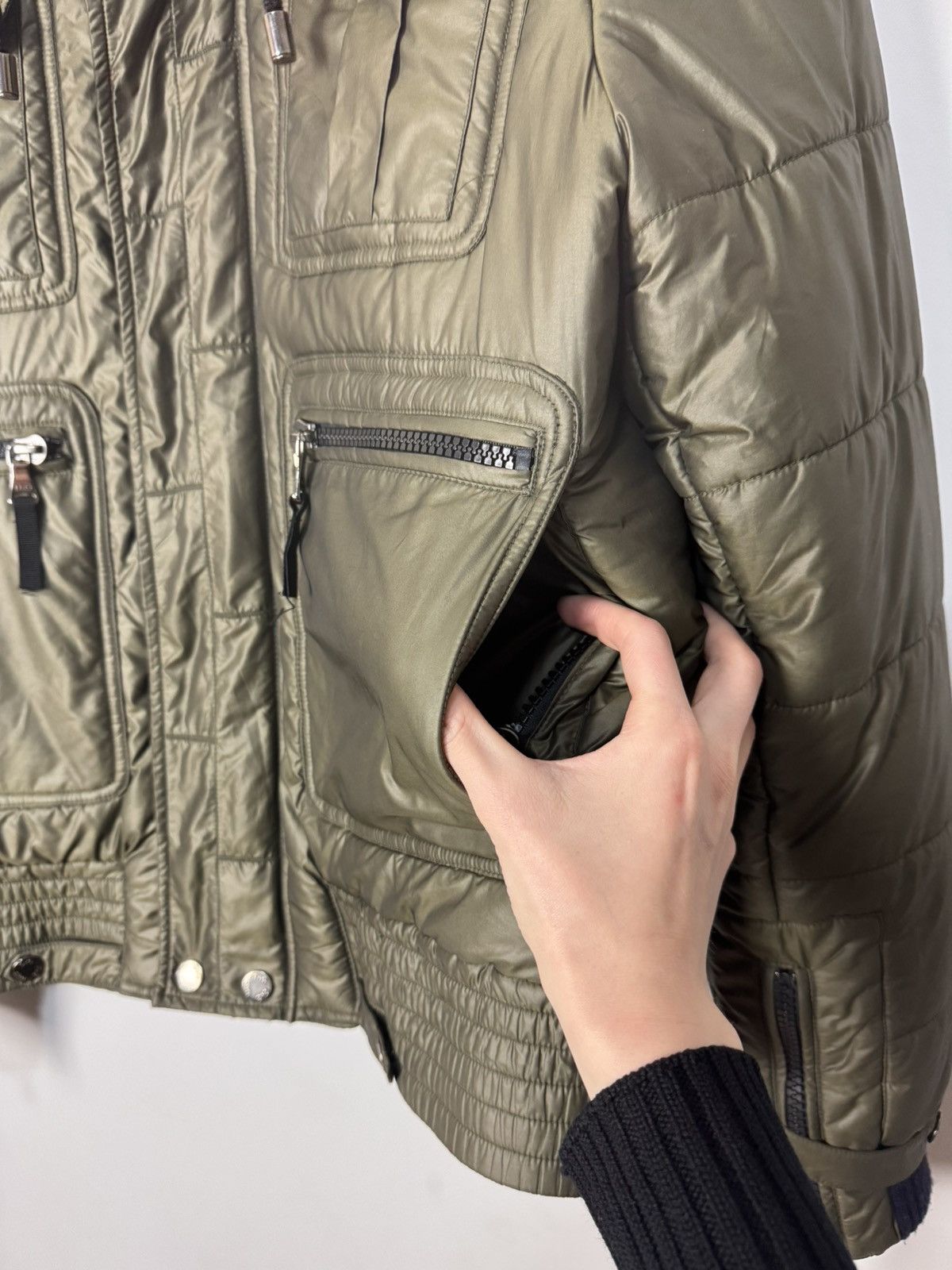 Dolce & Gabbana Dolce & Gabbana Military Puffer Jacket Multi Pocket 2000s Size US L / EU 52-54 / 3 - 11 Thumbnail