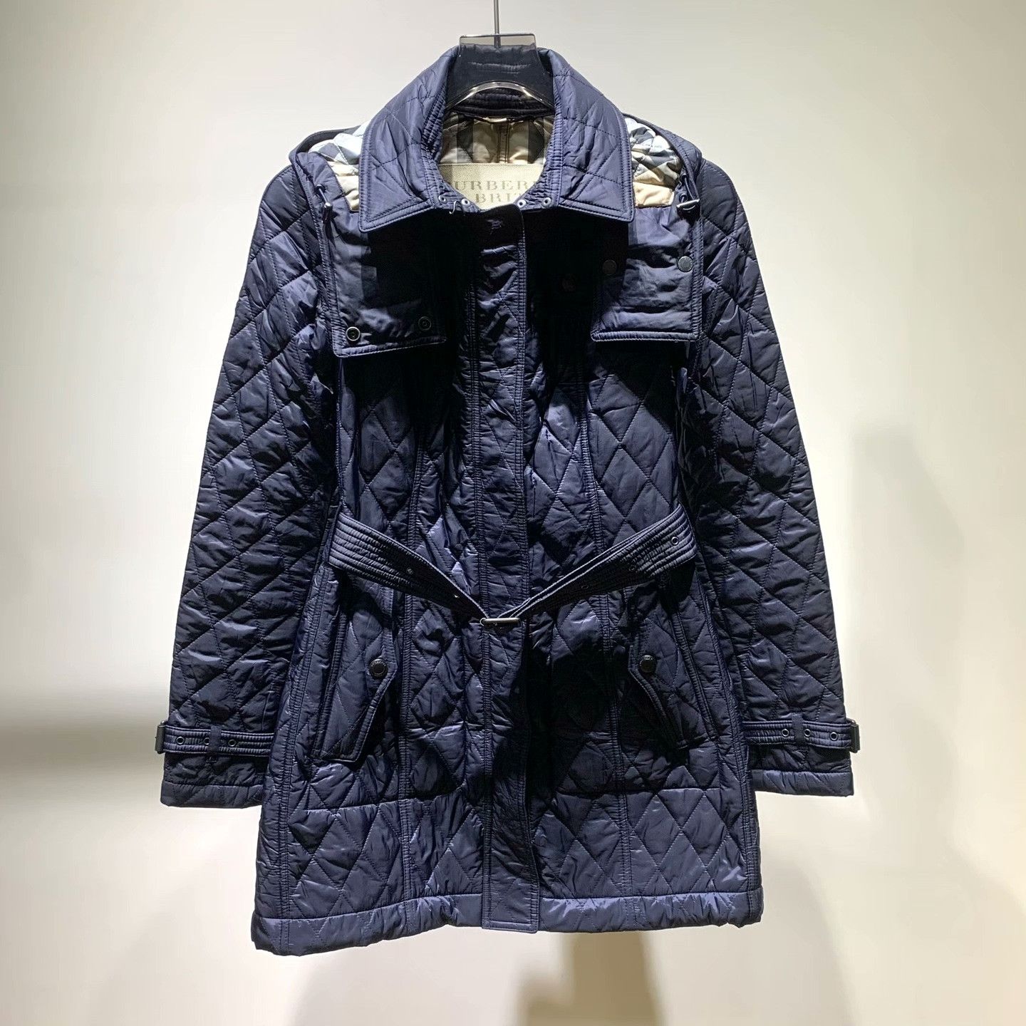 Burberry Burberry Long Down Jacket S Women Size S / US 4 / IT 40 - 1 Thumbnail