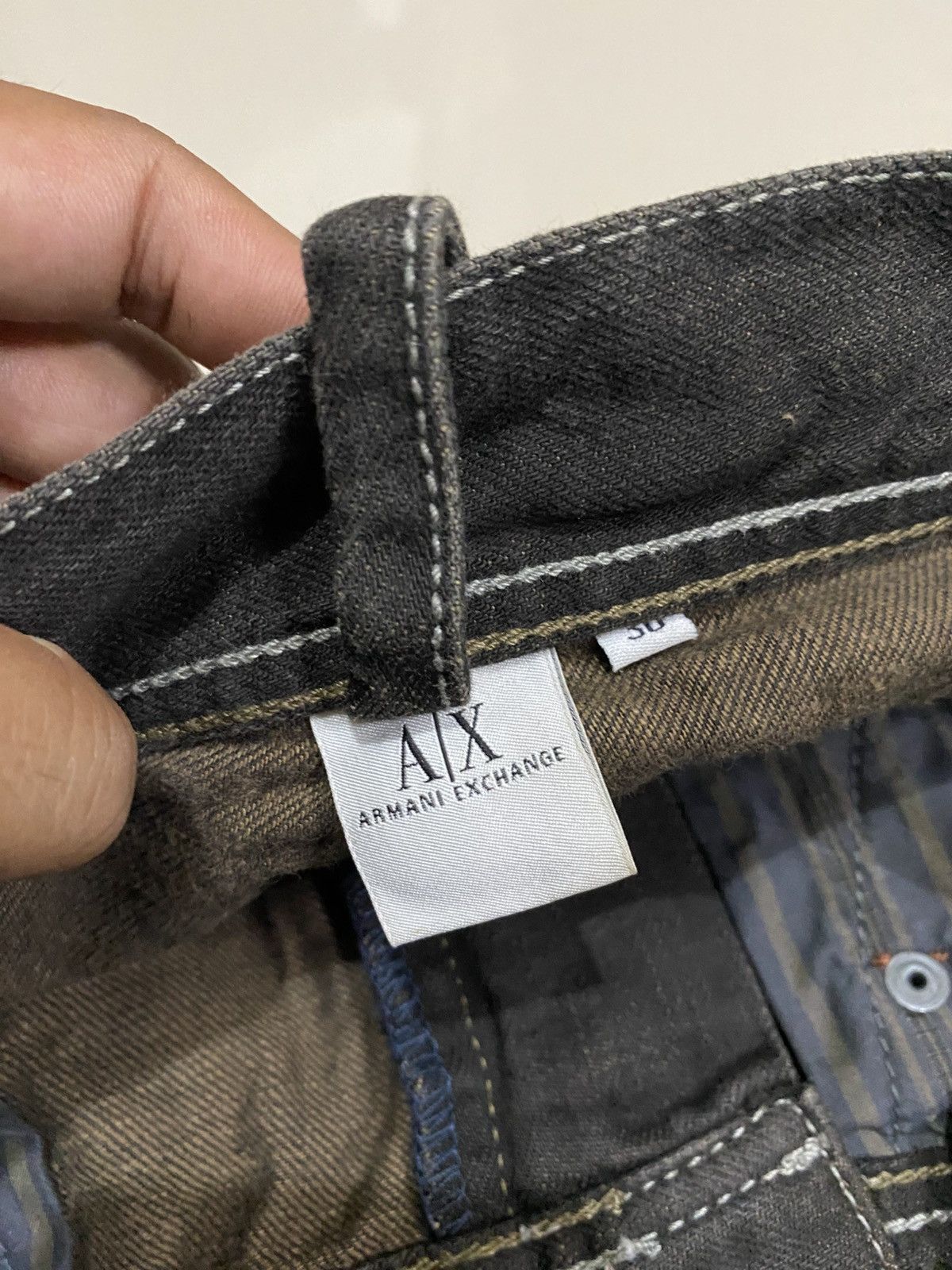 Armani Exchange 2000's Armani Exchange Jeans Size US 31 - 8 Thumbnail