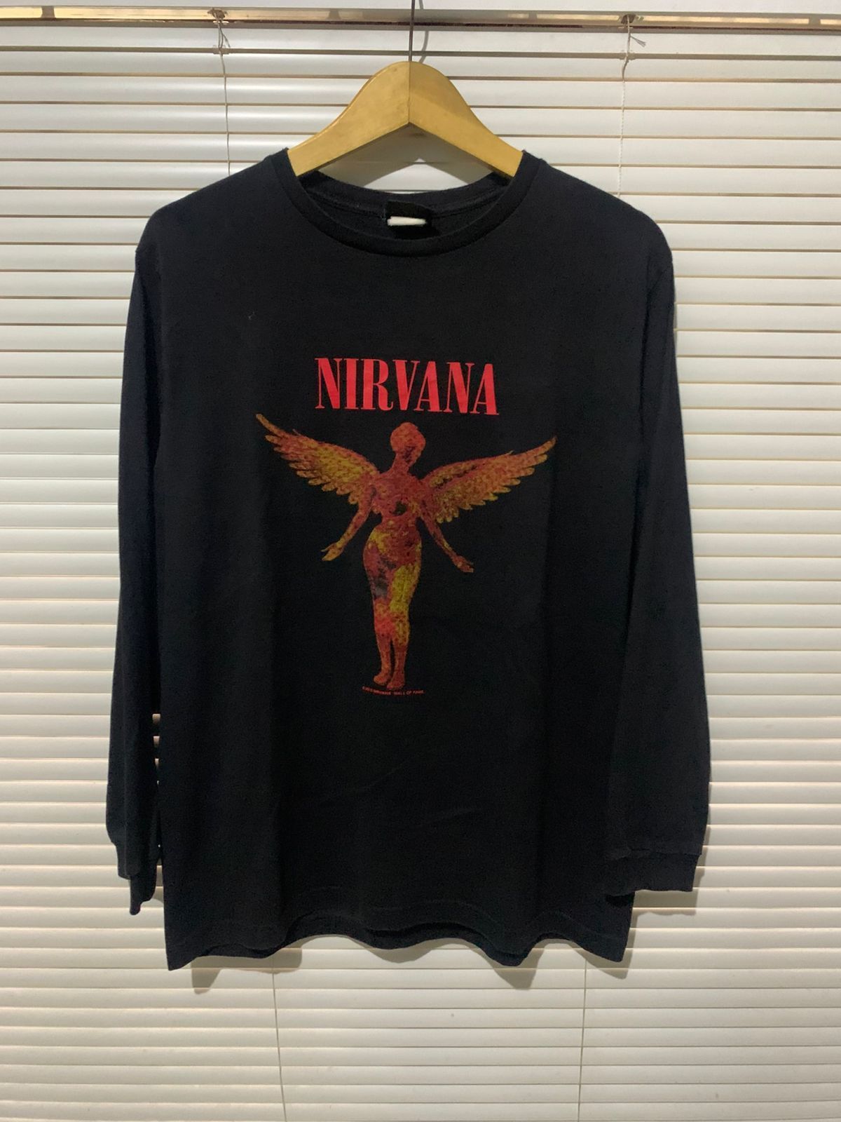 Band Tees 00s NIRVANA IN UTERO LONGSLEEVE Size US L / EU 52-54 / 3 - 1 Thumbnail