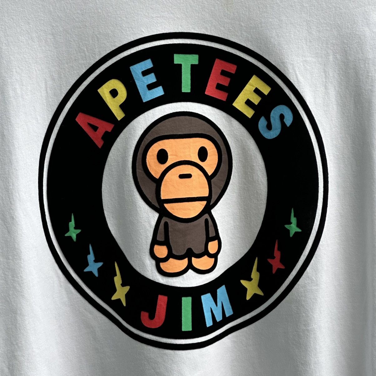 Bape Baby Milo A Bathing Ape “JIM” Baby Tee | Grailed