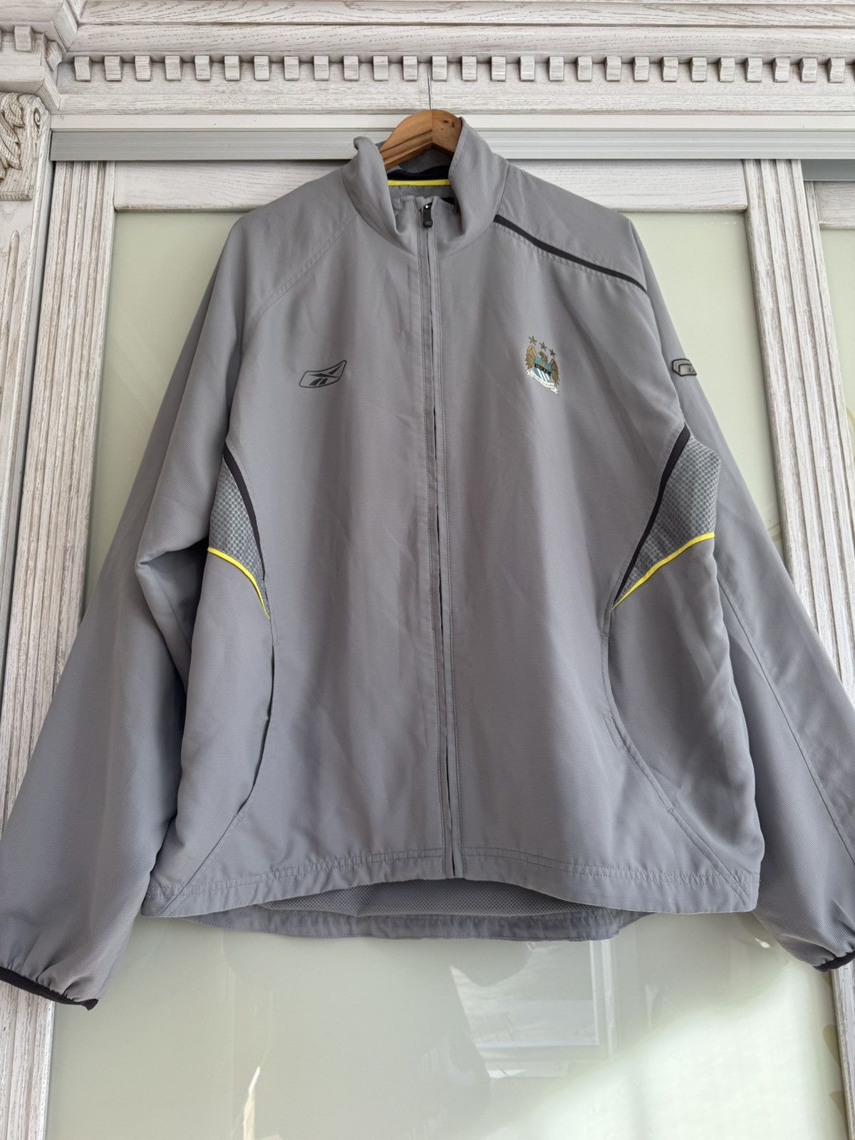 Reebok × Vintage Vintage Manchester City 2005-2006 Soccer Track Jacket Jersey Size US XXL / EU 58 / 5 - 6 Thumbnail