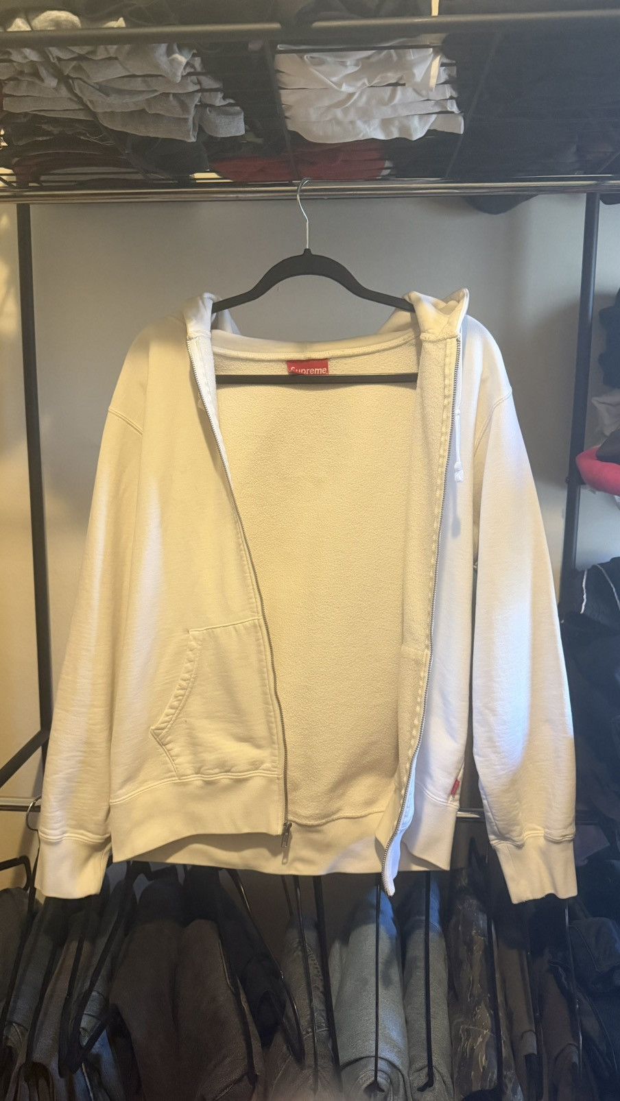 Supreme Supreme Bone Zip Up Hoodie Size US M / EU 48-50 / 2 - 2 Thumbnail