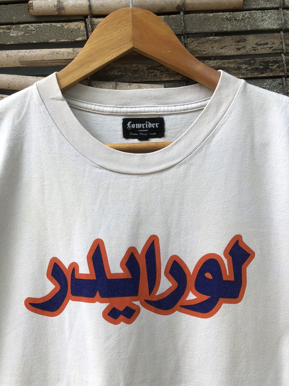 Japanese Brand Vintage Japanese Brands Lowrider Arabic Font Tshirt Size US M / EU 48-50 / 2 - 5 Thumbnail