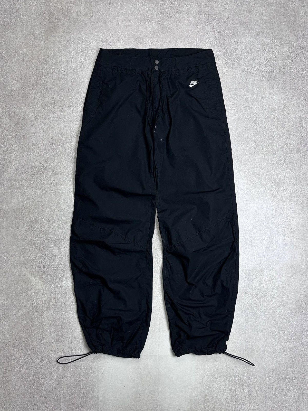 Nike Vintage Nike Swoosh Baggy Retro Adjustable Pants M Size US 32 / EU 48 - 1 Thumbnail
