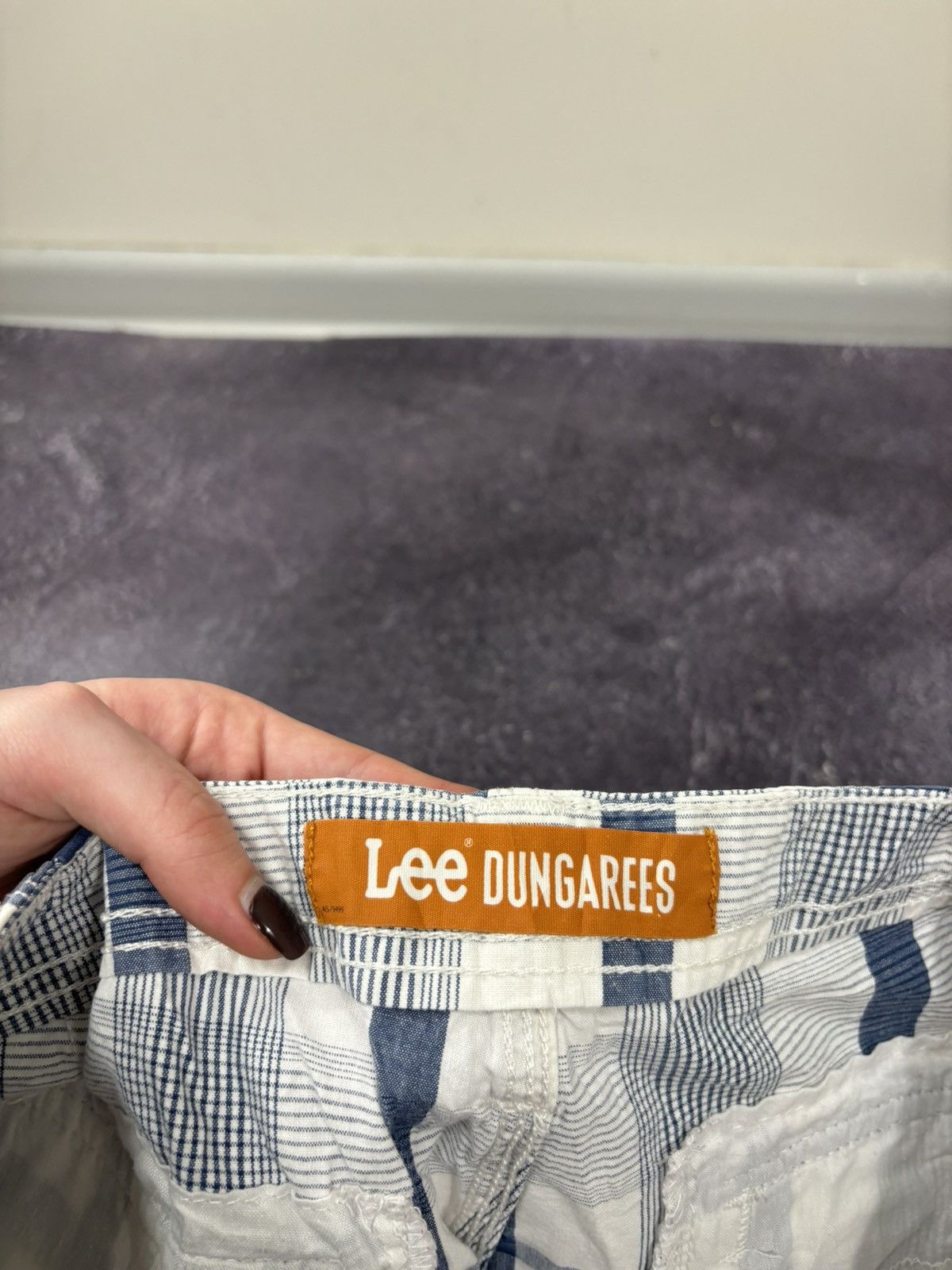 Lee Vintage Lee Dungarees Dad Hype Check USA Baggy Cargo Shorts Size US 36 / EU 52 - 15 Thumbnail