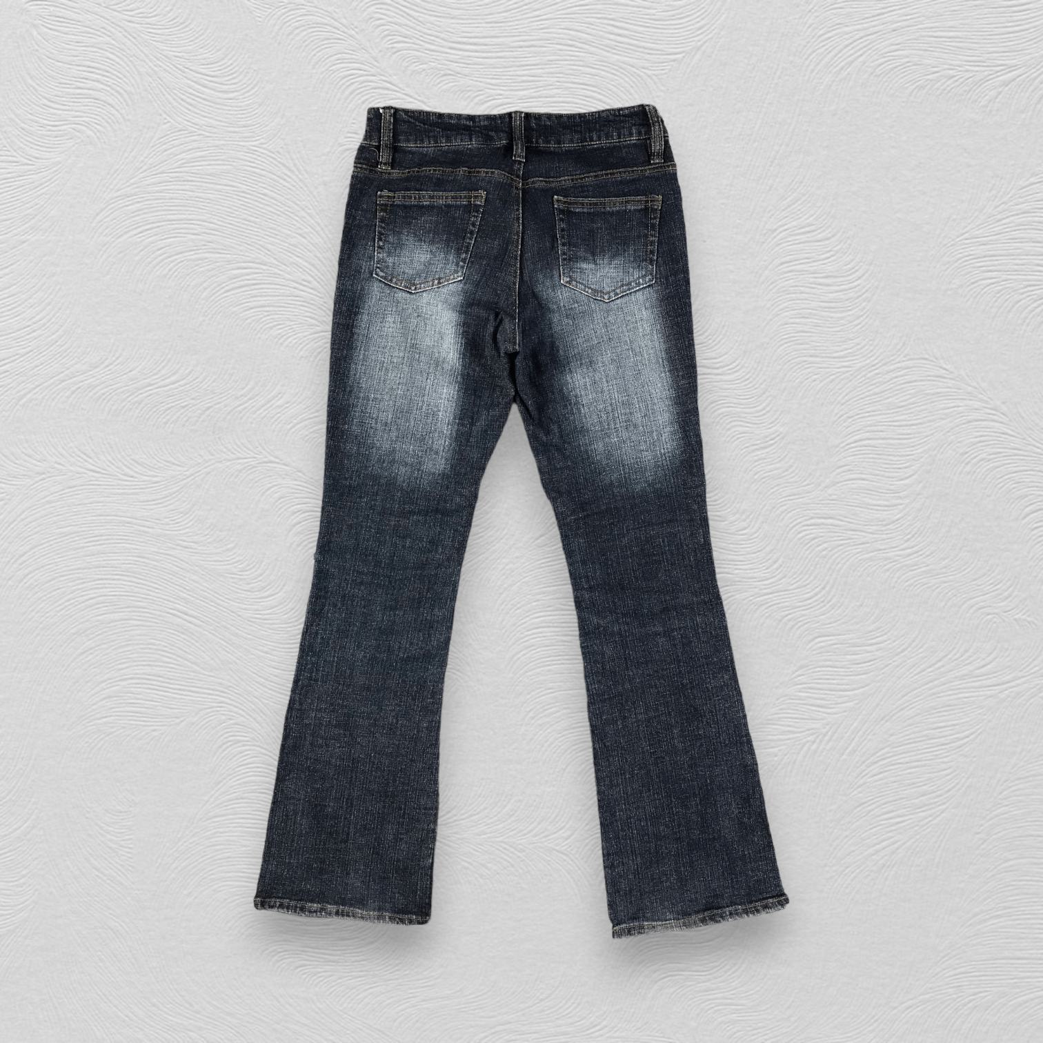 Japanese Brand Japanese Brand Mzee Jeans Faded Blue Flare Denim KJ1816 Size 29" - 2 Thumbnail