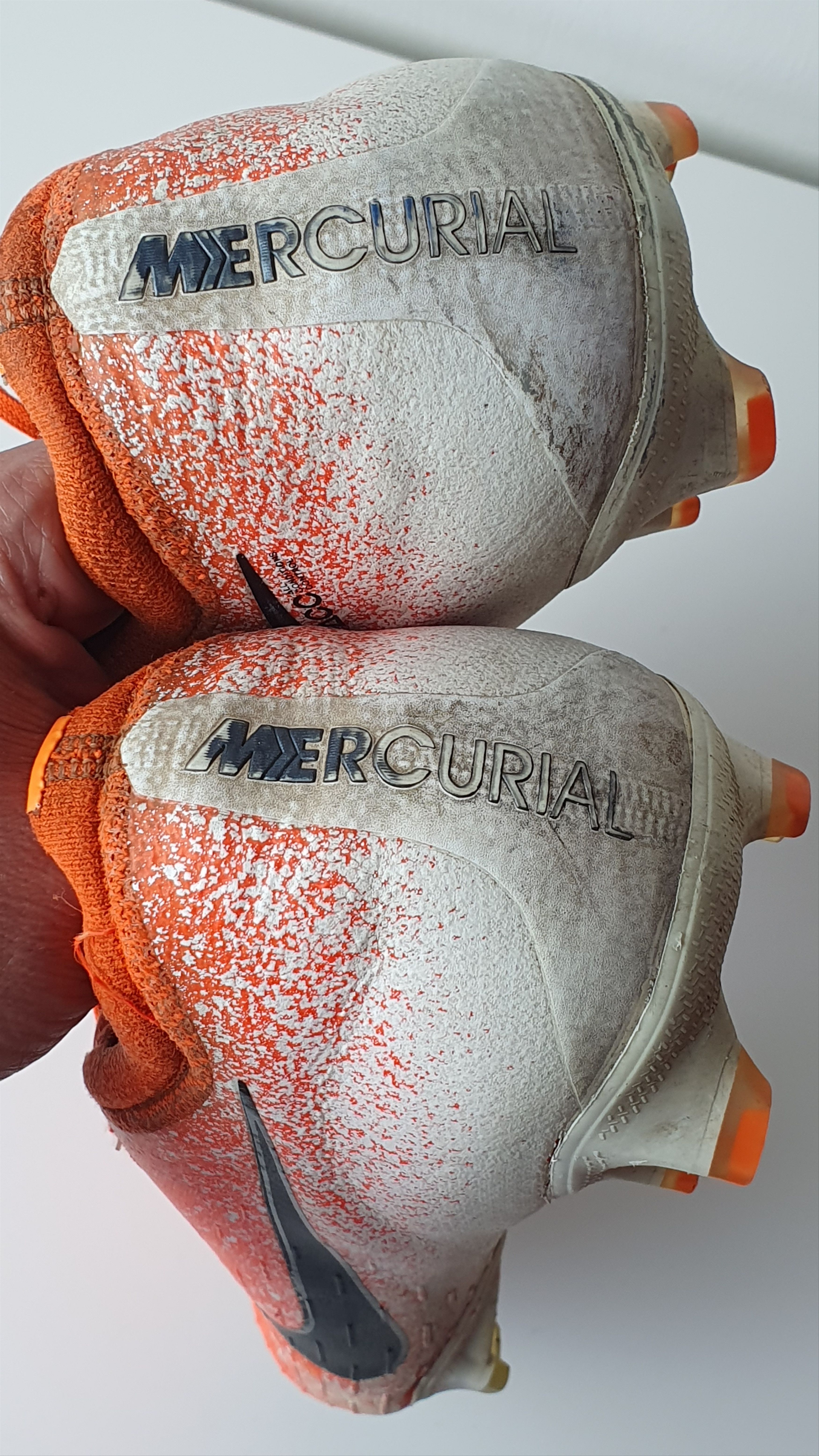 Nike Football Cleats Mens Nike Mercurial Vapor 12 Elite AG Size US 12.5 / EU 45-46 - 15 Thumbnail