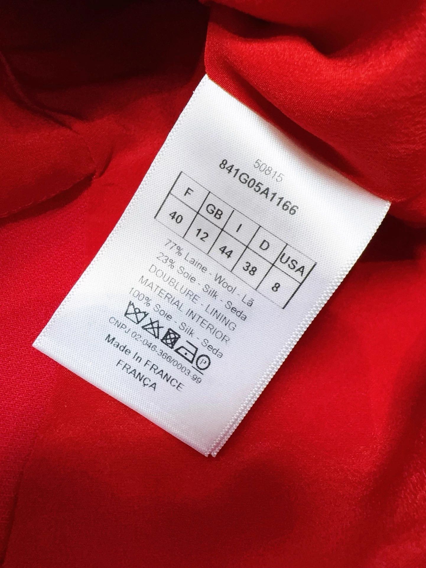 Dior Dior Scarlet off-the-shoulder double-breasted blazer 40 Size M / US 6-8 / IT 42-44 - 6 Thumbnail