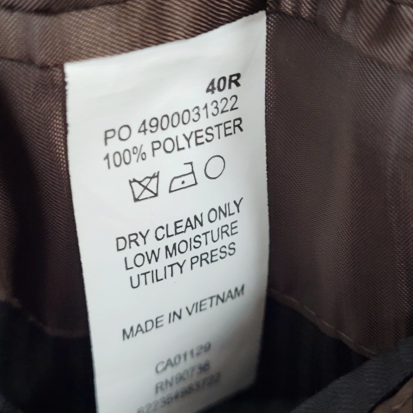 Chaps Chaps Ralph Lauren Sport Coat Jacket Brown 2 Button Vented Notch Blazer Size 40R Mens Size 40R - 4 Thumbnail