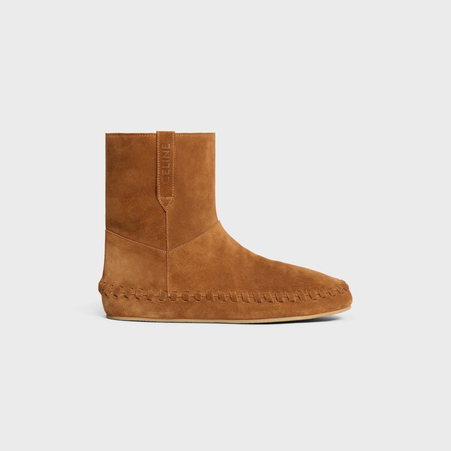 Celine CELINE MARLOU BOOT IN SUEDE CALFSKIN Size US 11 / EU 44 - 1 Thumbnail