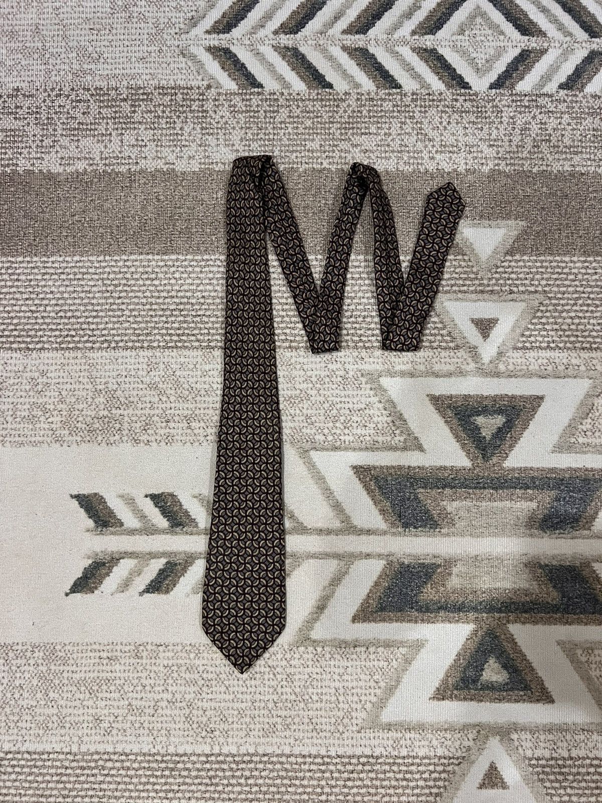 Calvin Klein Vintage Calvin Klein Silk Tie Size ONE SIZE - 2 Thumbnail