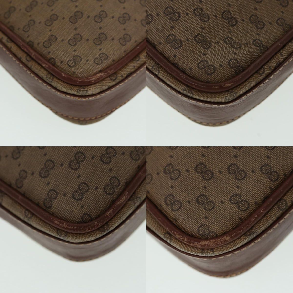 Gucci GUCCI Micro GG Supreme Shoulder Bag Pvc Brown Beige 004 112 Size ONE SIZE - 10 Thumbnail