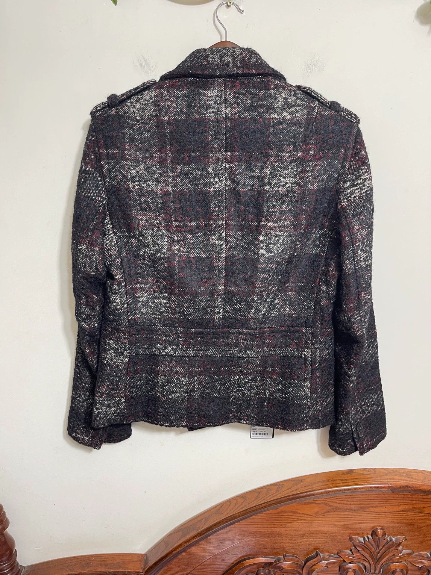 Neil Barrett Neil Barrett Slim Fit Wool Coat 48/50 New with Tags Size US M / EU 48-50 / 2 - 2 Thumbnail
