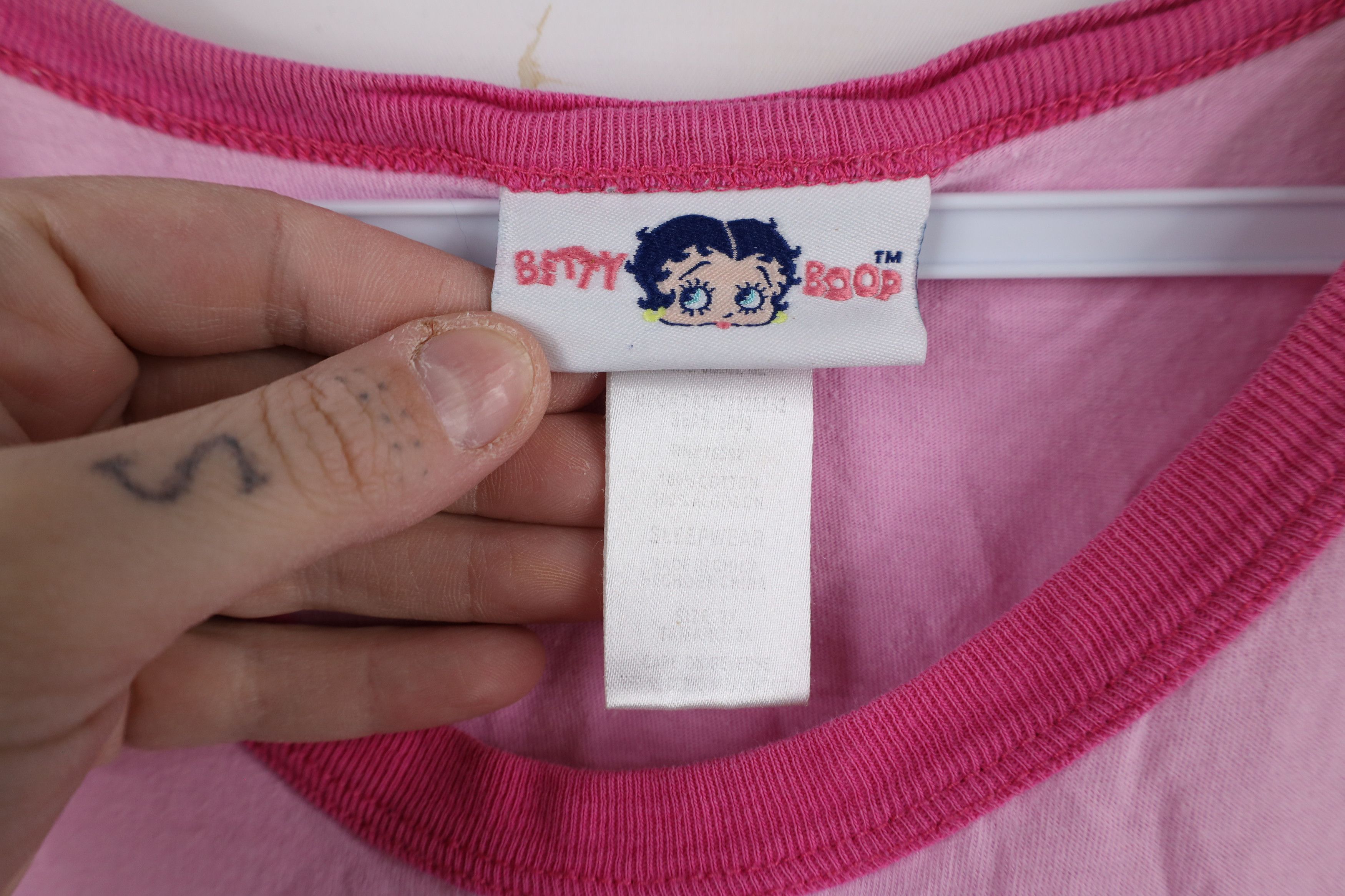 Vintage Vintage Y2K Betty Boop University Night Sleep T-Shirt Gown Size XXL / US 16-18 / IT 52-54 - 6 Thumbnail
