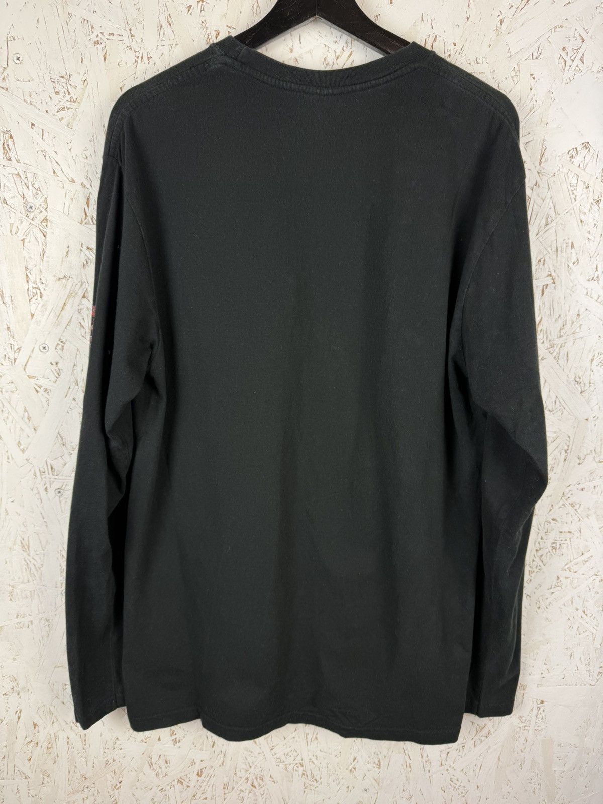 Band Tees 90s Vintage Slayer Uber Alles Thrash Metal Band Long Sleeve Size US XL / EU 56 / 4 - 5 Thumbnail