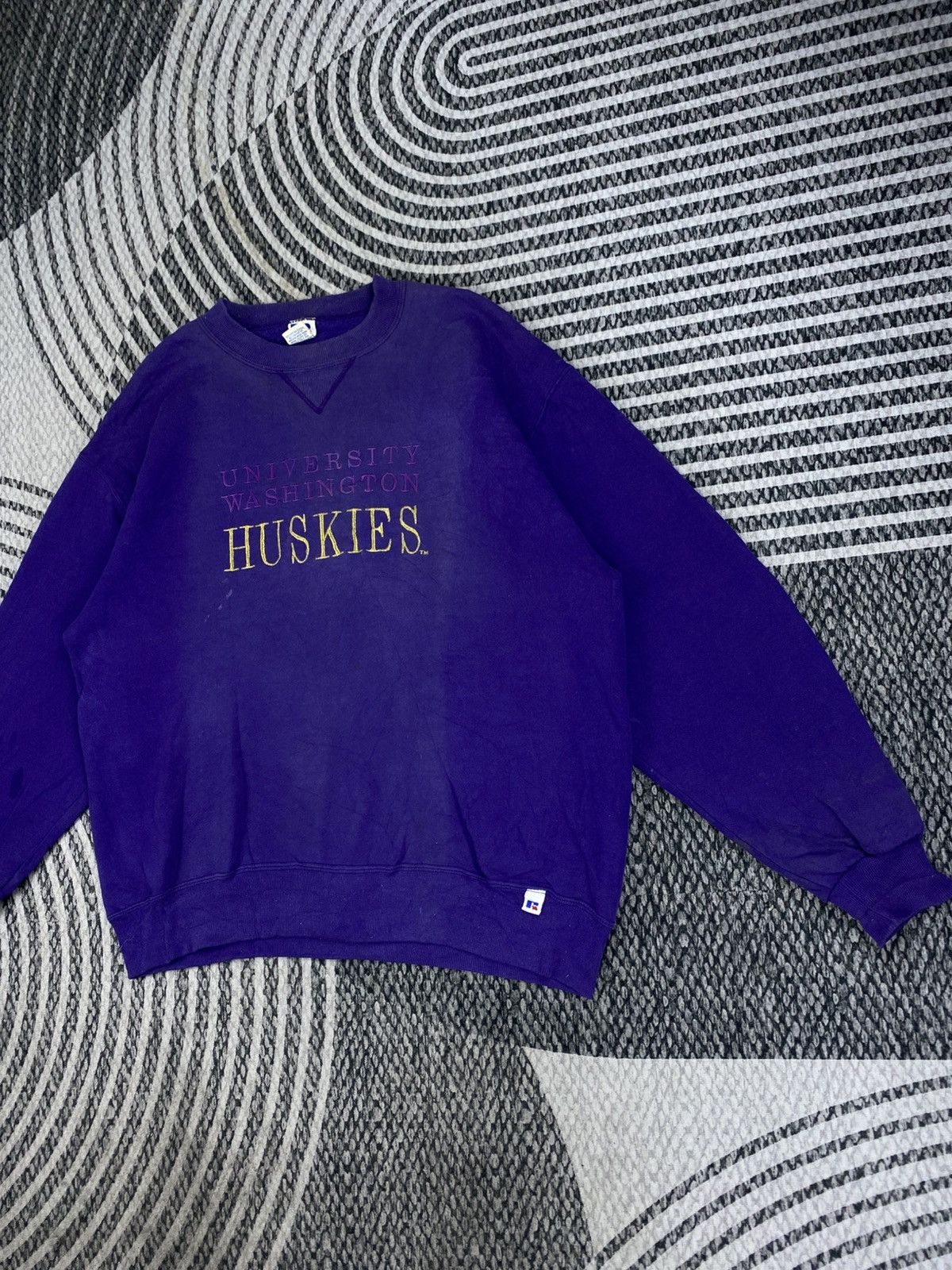 Russell Athletic 🔥Russell Washington Huskies University Sweatshirt Size US L / EU 52-54 / 3 - 4 Thumbnail
