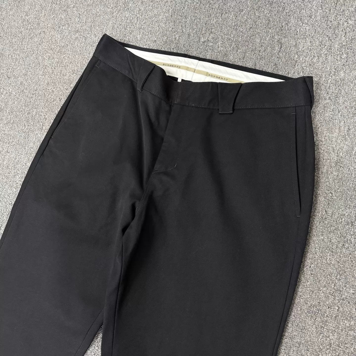 Burberry Burberry Black Chinos 52 Mint Size US 32 / EU 48 - 3 Thumbnail