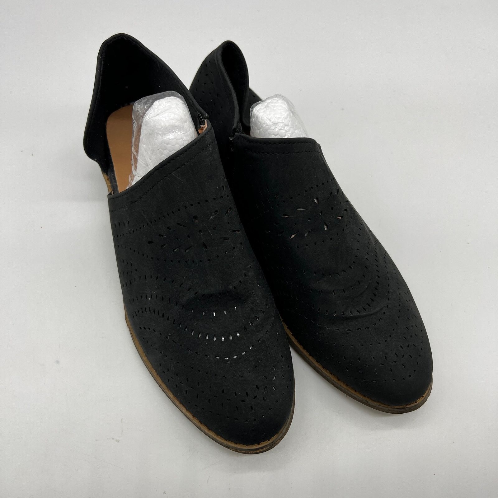 Other Womens Shoes Casual Flat Slip On Closed Toe Black C Size US 9.5 / IT 39.5 - 2 Thumbnail