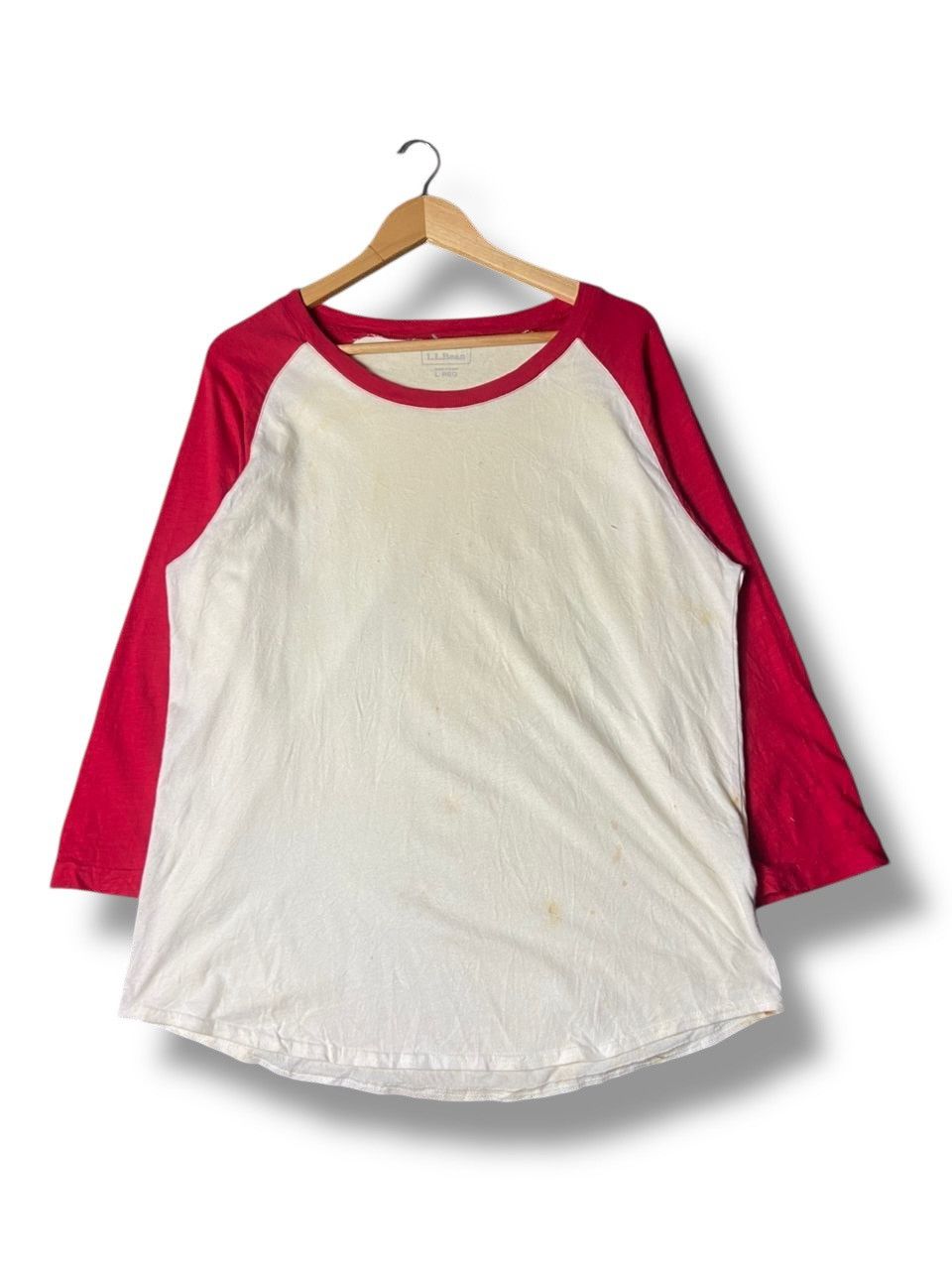 L.L. Bean L.L Bean Quarter Sleeves Raglan Tshirt (168) Size US L / EU 52-54 / 3 - 1 Thumbnail