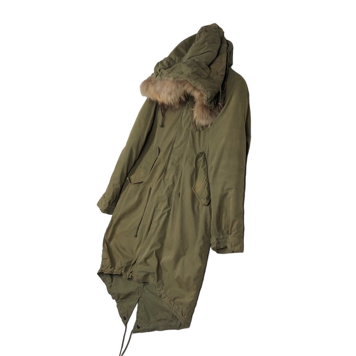 Avirex 🔥Vintage Parka Jacket Avirex USA Mink Fur Hoodie Bondage Size US S / EU 44-46 / 1 - 2 Thumbnail