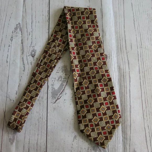 Valentino Valentino Cravatte Multicolor 100% Silk Neck Tie Size ONE SIZE - 3 Thumbnail