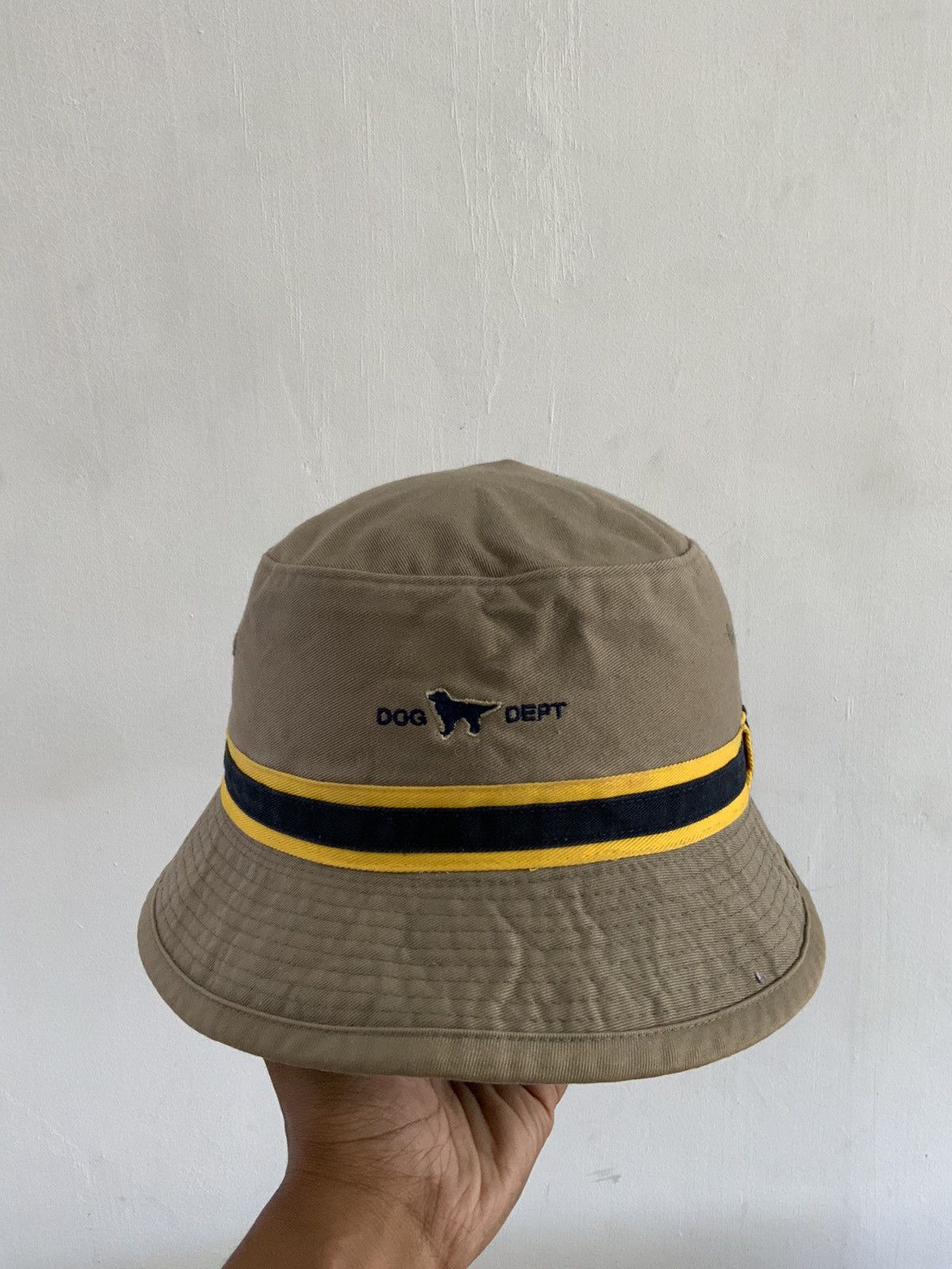 Japanese Brand Dog Dept Small Logo Spellout Outdoor Hat Size ONE SIZE - 5 Thumbnail