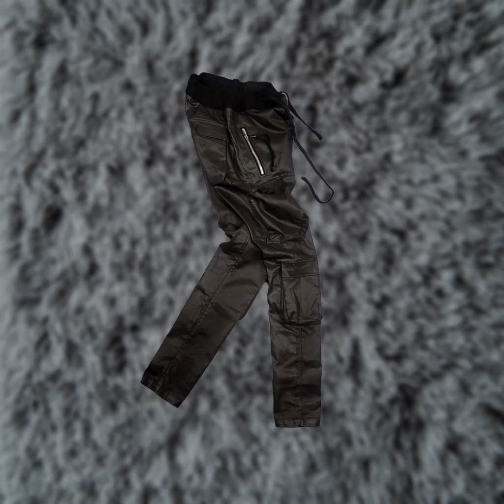 Vagabond Vagabond Black Slim Cargo Pants Rick Owens Style Mens Regular Size US 33 - 1 Thumbnail