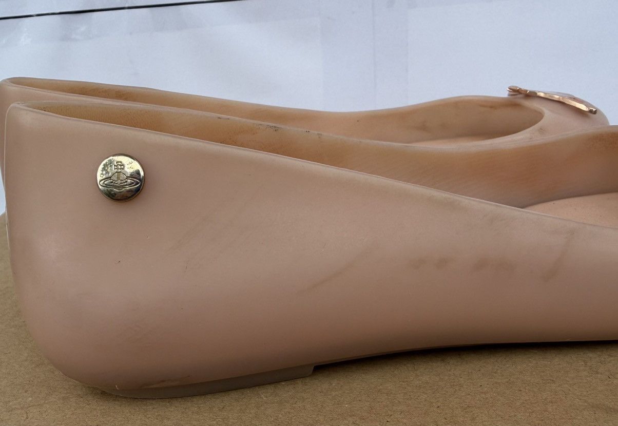 Vivienne Westwood Vivienne Westwood x Melissa Anglomania Nude Ballet Flats Size US 7 / IT 37 - 10 Thumbnail